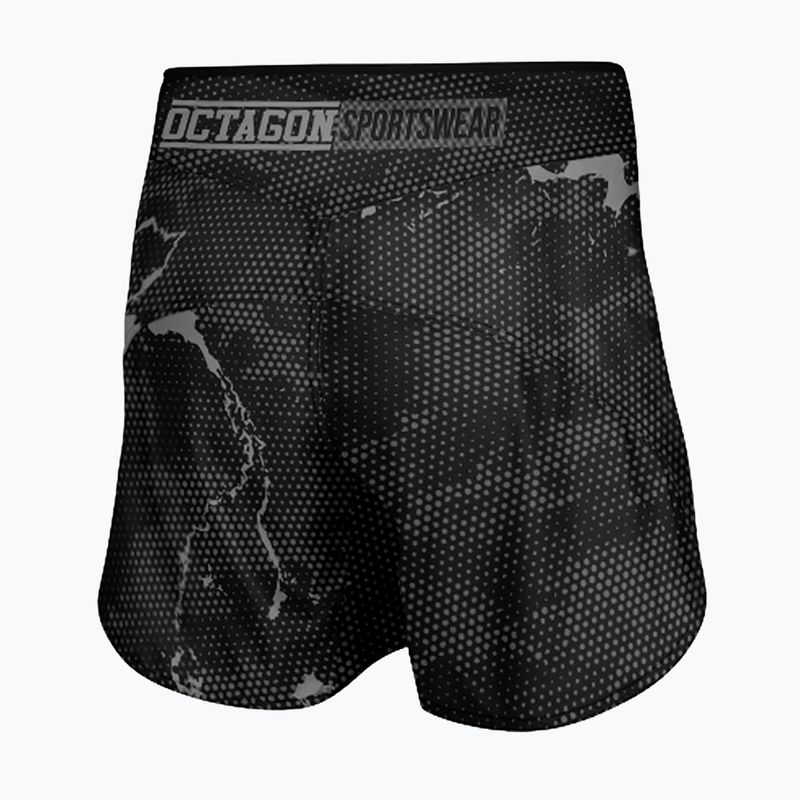 Мъжки шорти за тренировки по ММА Octagon Marble Camo camo grey 2