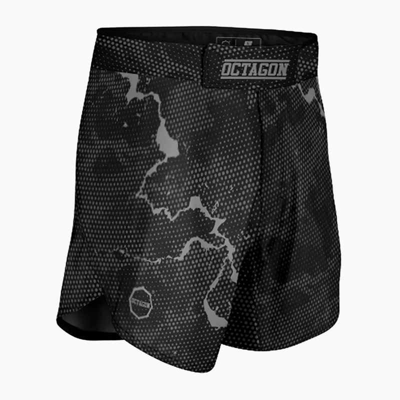 Мъжки шорти за тренировки по ММА Octagon Marble Camo camo grey 3