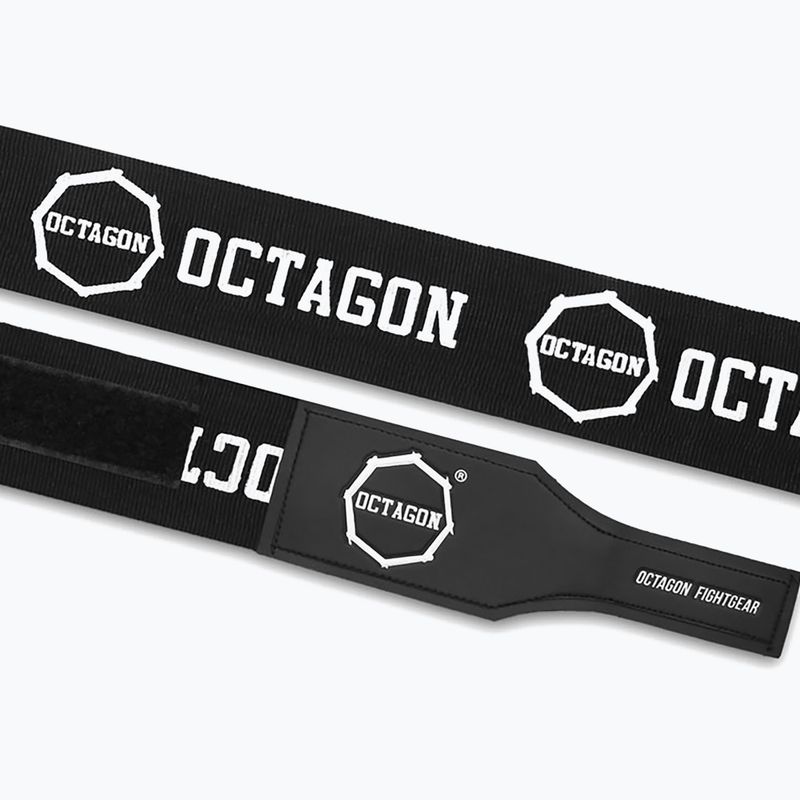 Боксьорски бандажи Octagon Fightgear Supreme Printed 300 cm black/white 3