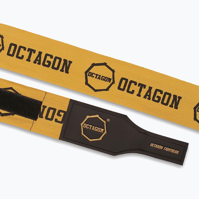 Боксьорски бандажи Octagon Fightgear Supreme Printed 300 cm gold 3