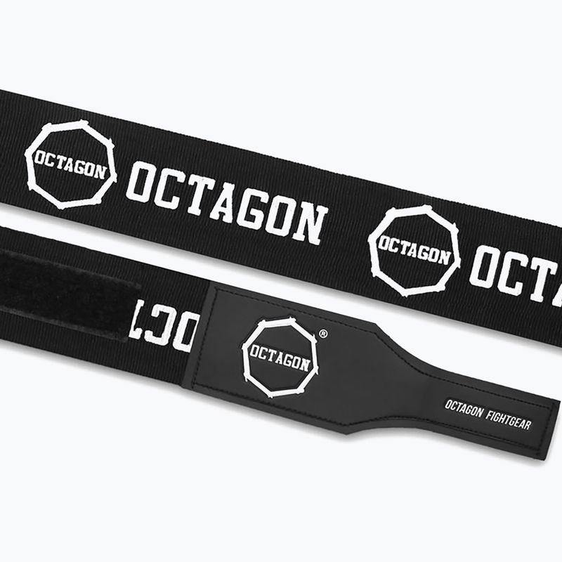 Боксьорски бандажи Octagon Fightgear Supreme Printed 500 cm black/white 3