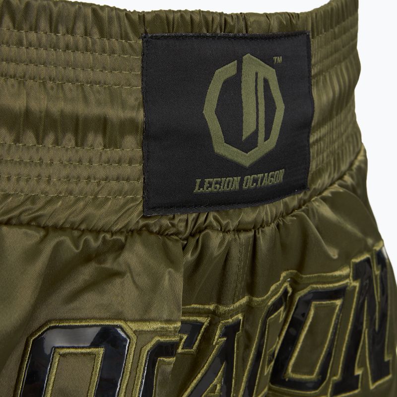 Шорти за тренировка Octagon Kickboxing/Muay Thai Legion Future Premium army green 3