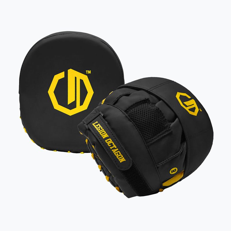 Треньорски лапи Octagon Legion Nitro black/yellow 2