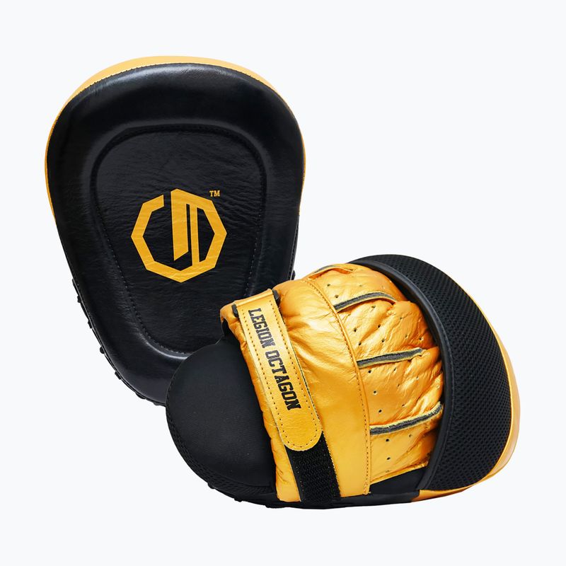 Треньорски лапи Octagon Legion Pro Series black/gold 2