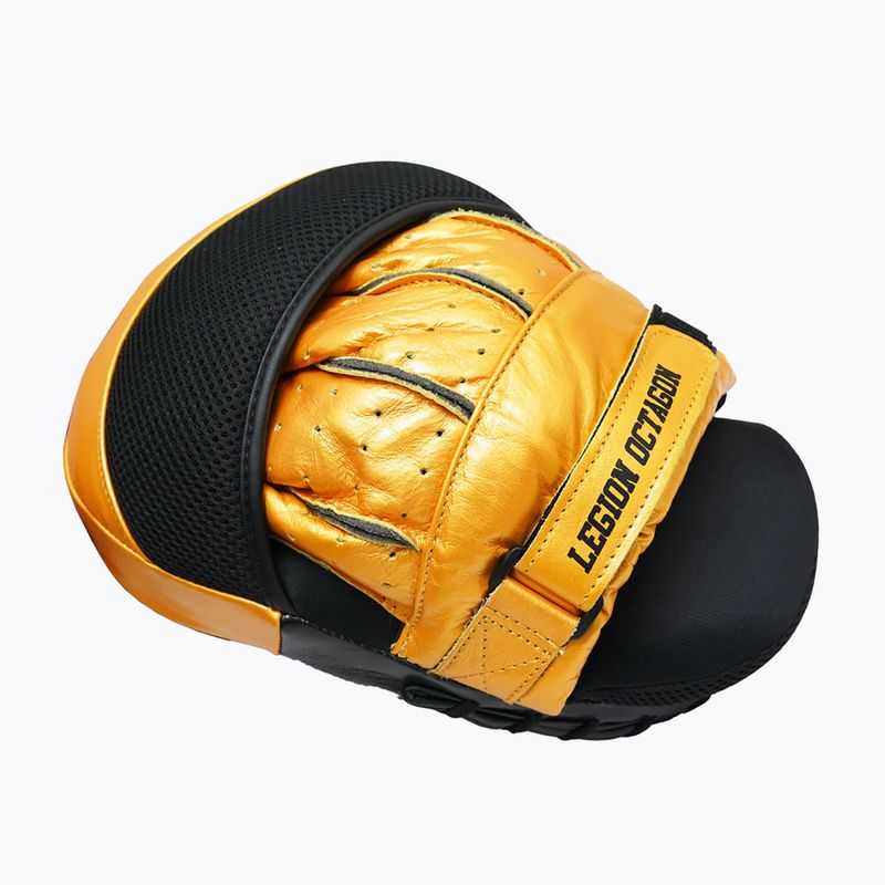 Треньорски лапи Octagon Legion Pro Series black/gold 3