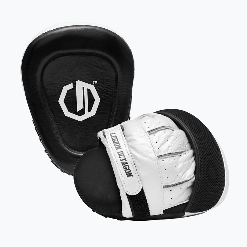 Треньорски лапи Octagon Legion Pro Series black/white 2