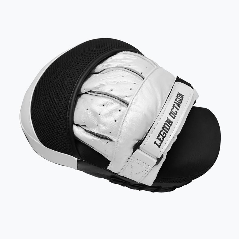 Треньорски лапи Octagon Legion Pro Series black/white 3