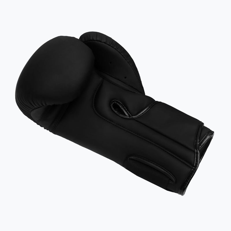Боксови ръкавици Octagon Legion Script PU Matt black 3