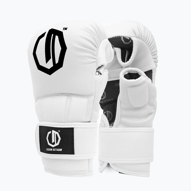 Ръкавици за спаринг Octagon Legion Kevlar MMA white 2