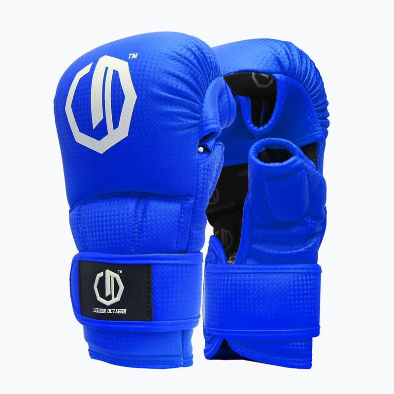 Ръкавици за спаринг Octagon Legion Kevlar MMA blue 2