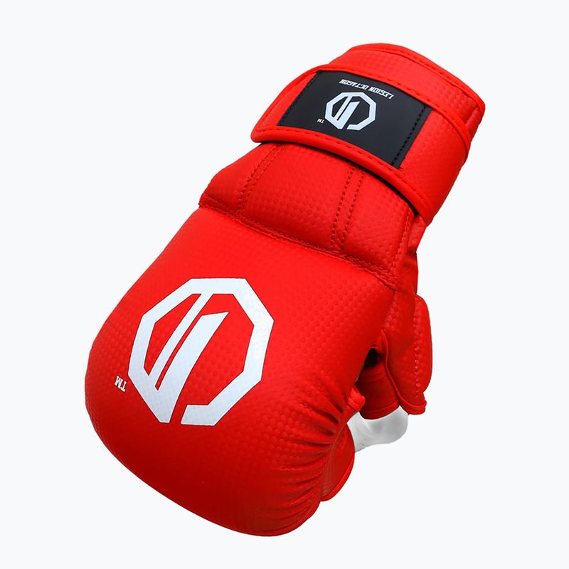Ръкавици за спаринг Octagon Legion Kevlar MMA red 3