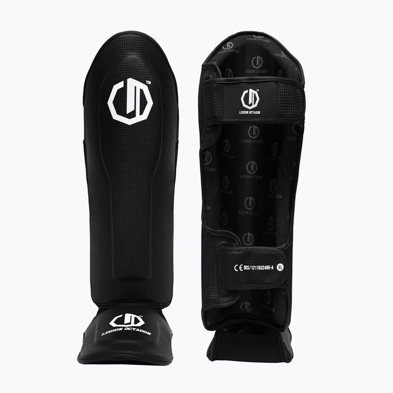 Протектори за пищяли и стъпала Octagon Legion Kevlar black 2