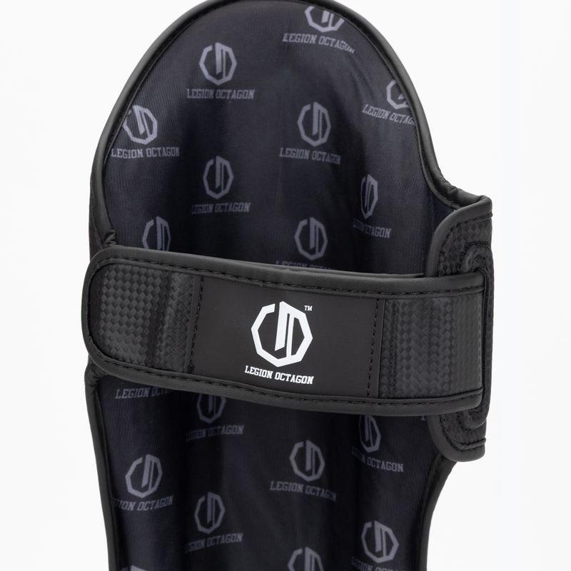 Протектори за пищяли и стъпала Octagon Legion Kevlar black 7