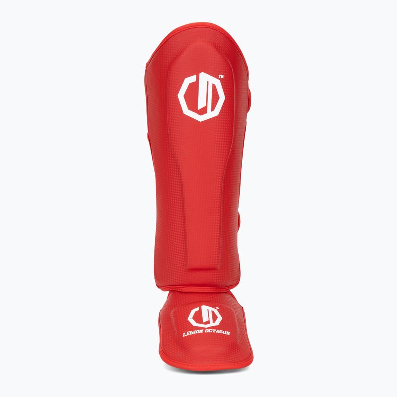 Протектори за пищяли и стъпала Octagon Legion Kevlar red 4