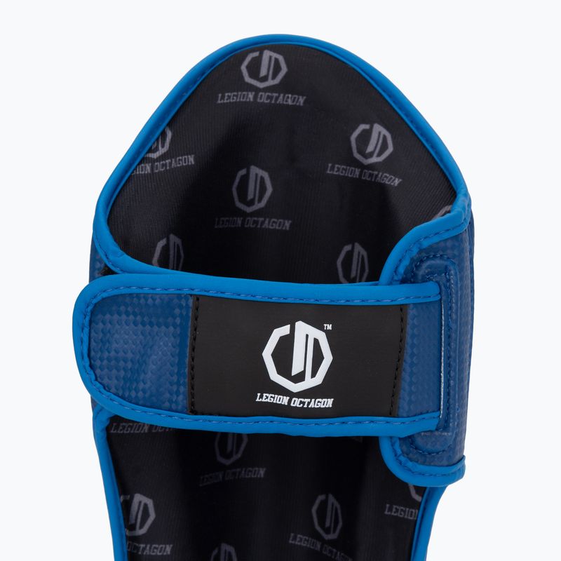 Протектори за пищяли и стъпала Octagon Legion Kevlar blue 7