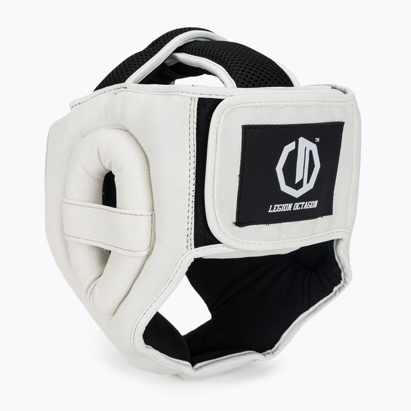 Боксьорска каска Octagon Legion Kevlar white 3
