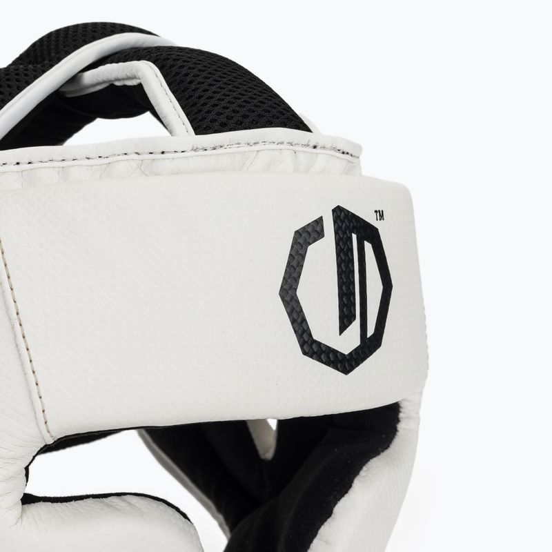Боксьорска каска Octagon Legion Kevlar white 4