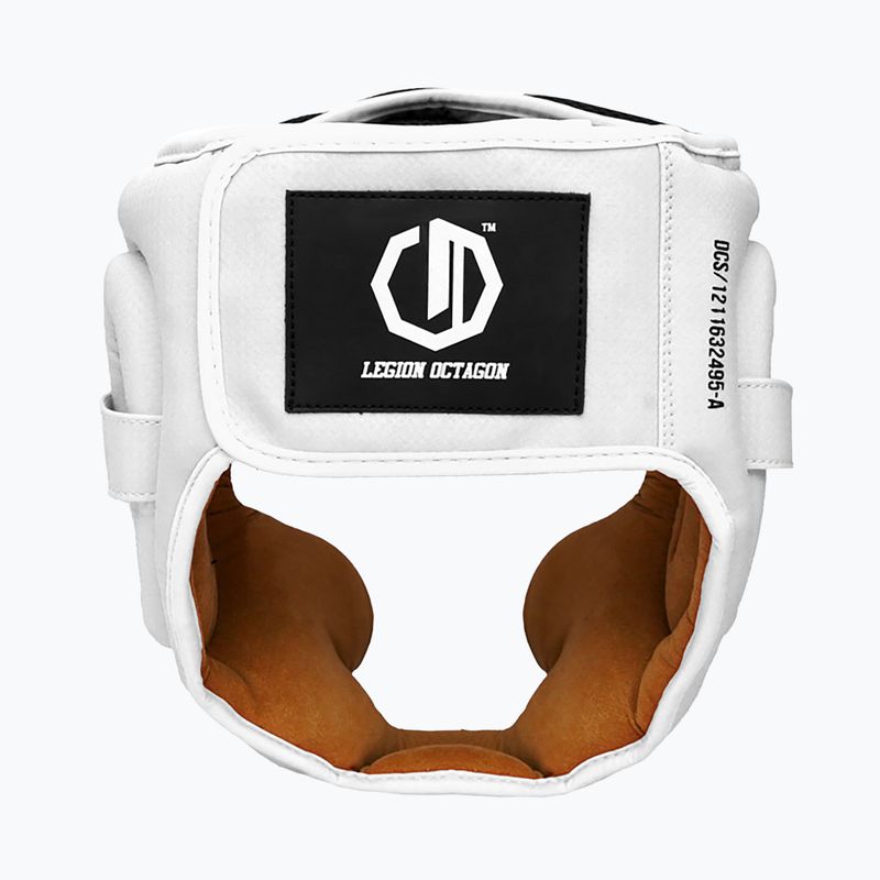 Боксьорска каска Octagon Legion Kevlar white 2