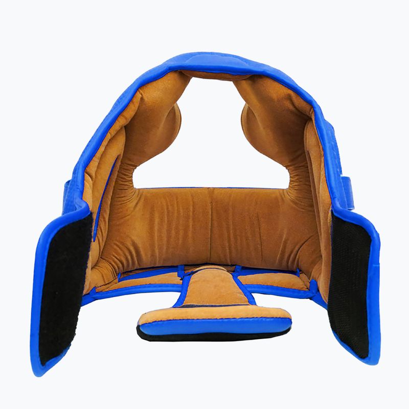 Боксьорска каска Octagon Legion Kevlar blue 4