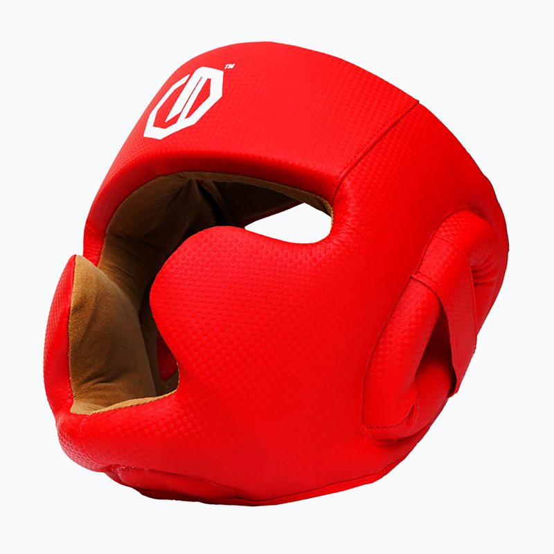 Боксьорска каска Octagon Legion Kevlar red 3