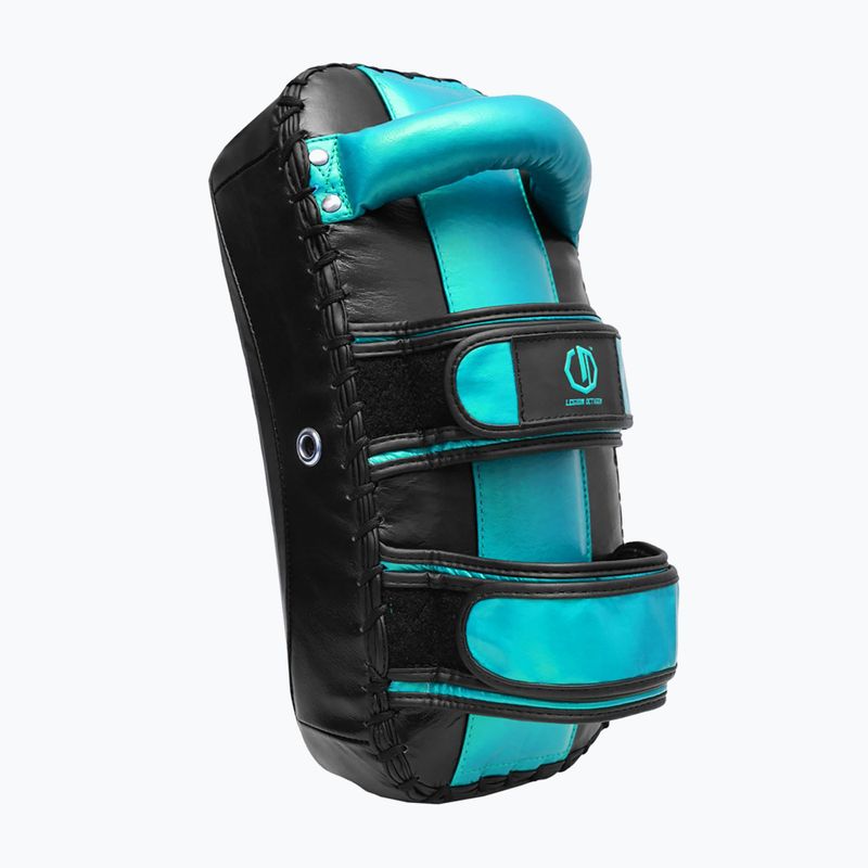 Щит за тренировка Octagon Thai Pad PAO Legion Matrix 2 бр. black/sea green 4