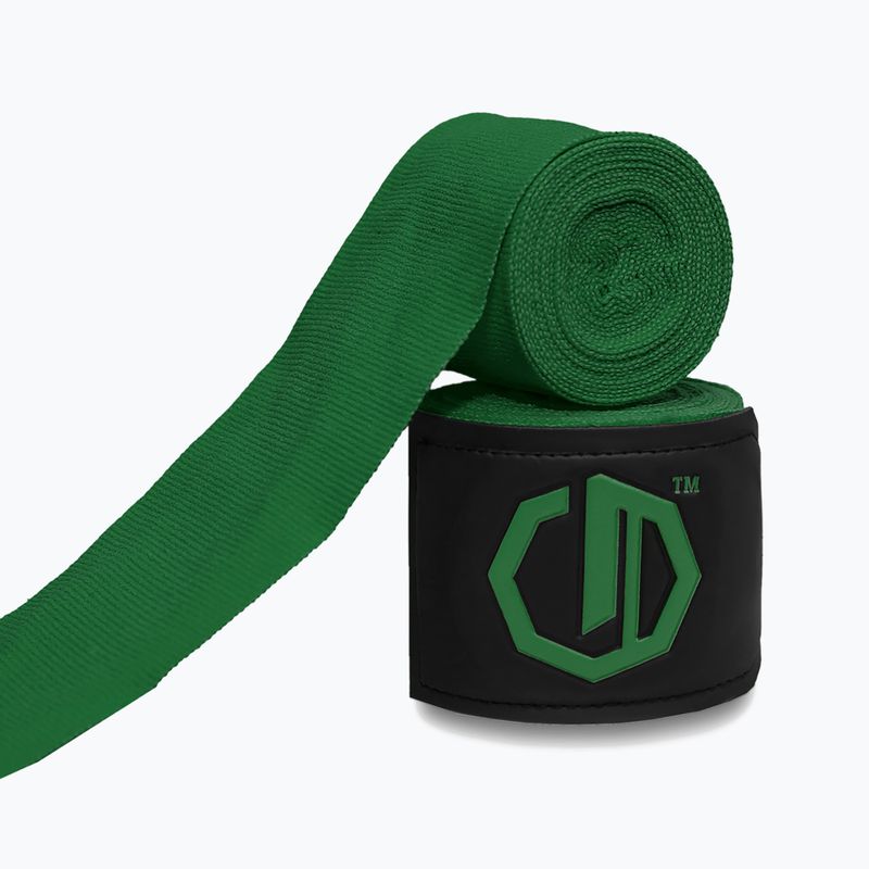 Боксьорски бандажи Octagon Legion Supreme 400 cm dark green 2