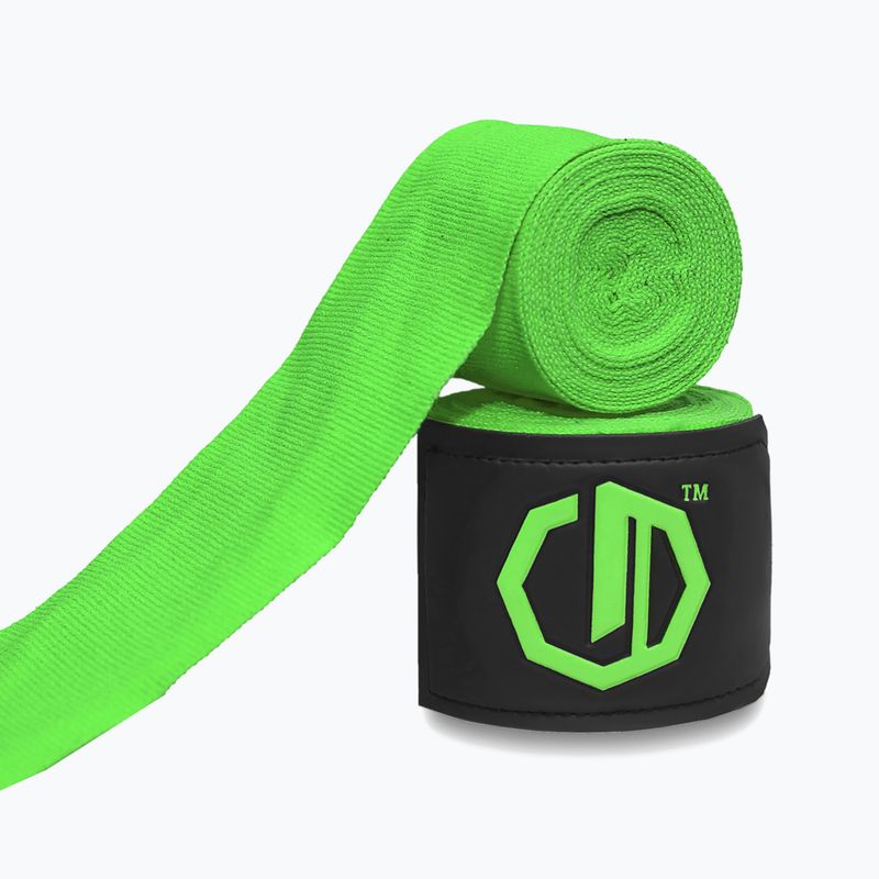 Боксьорски бандажи Octagon Legion Supreme 500 cm light green 2