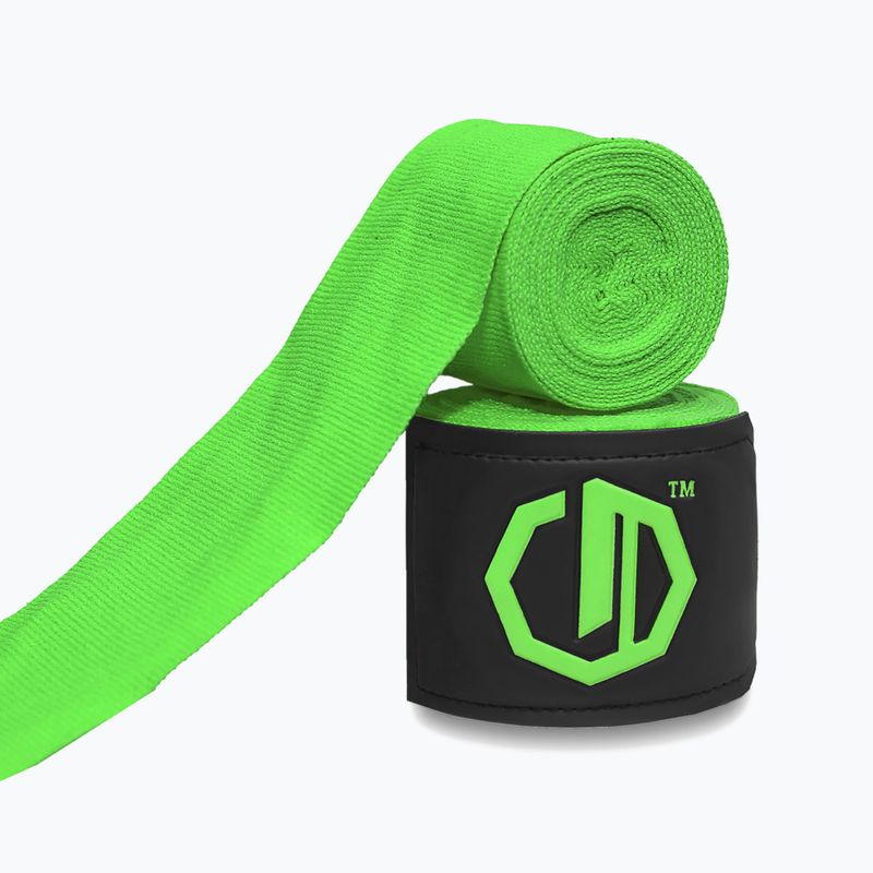 Боксьорски бандажи Octagon Legion Supreme 300 cm light green 2