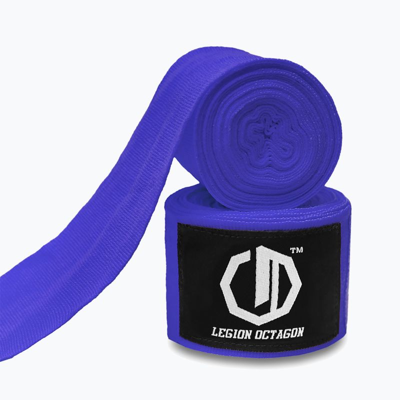 Боксьорски бандажи Octagon Legion Standard 500 cm dark blue 2