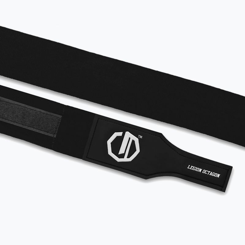 Боксьорски бандажи Octagon Legion Supreme 500 cm black/white 3