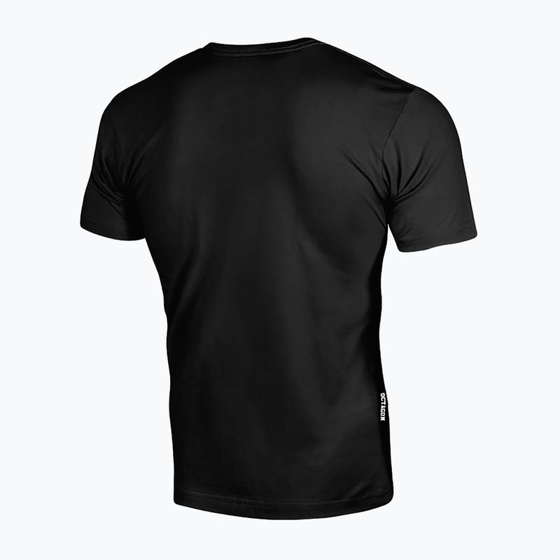 Мъжка тениска Octagon Small Logo black/orange 2