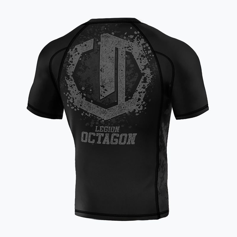 Мъжки рашгард Octagon Legion Premium Grunge black/grey 2