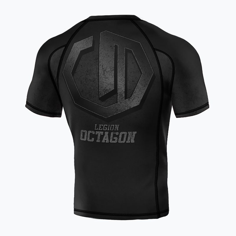 Мъжки рашгард Octagon Legion Premium Conquest black/grey 2