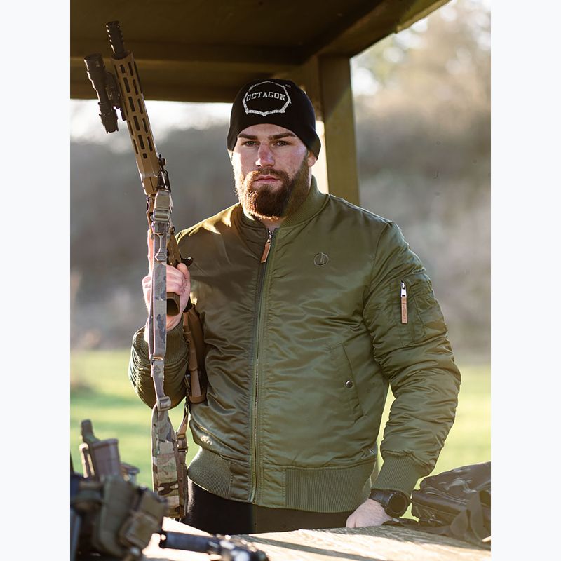 Мъжко зимно яке Octagon Legion Force army green 9