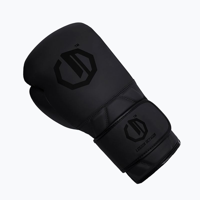 Боксови ръкавици Octagon Legion Enforcer + чувал black 3