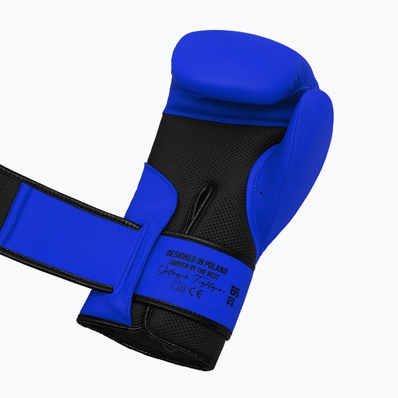 Боксови ръкавици Octagon Legion Enforcer + чувал dark blue 5