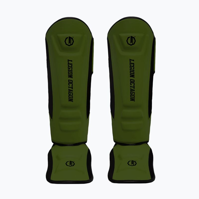 Протектори за пищял и стъпало Octagon Legion Enforcer dark green 3