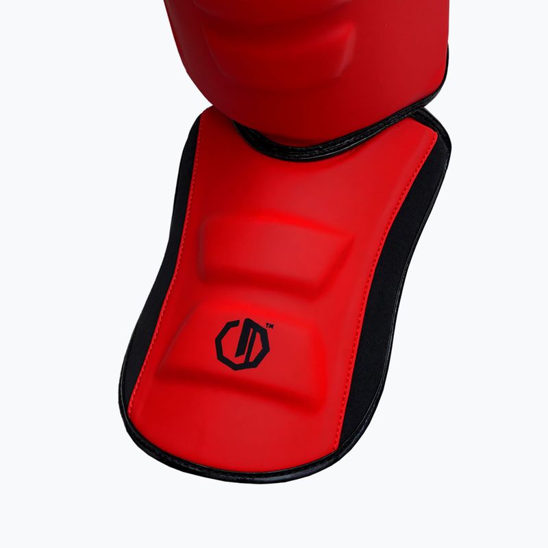 Протектори за пищял и стъпало Octagon Legion Enforcer dark red 4