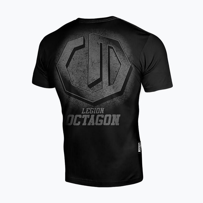 Мъжка тениска Octagon Legion Conquest black/grey 2