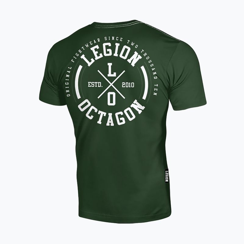 Мъжка тениска Octagon Legion LO bottle green 2