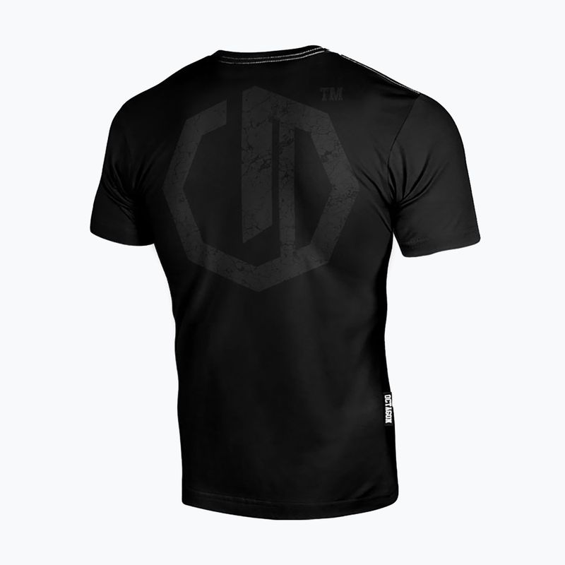 Мъжка тениска Octagon Legion Big Logo black/black 2