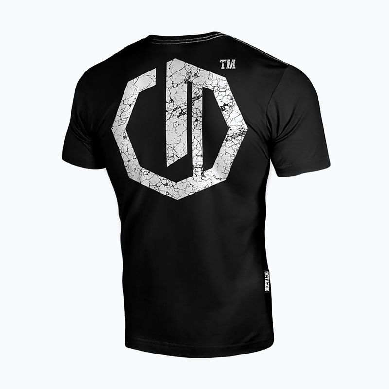 Мъжка тениска Octagon Legion Big Logo black/white 2