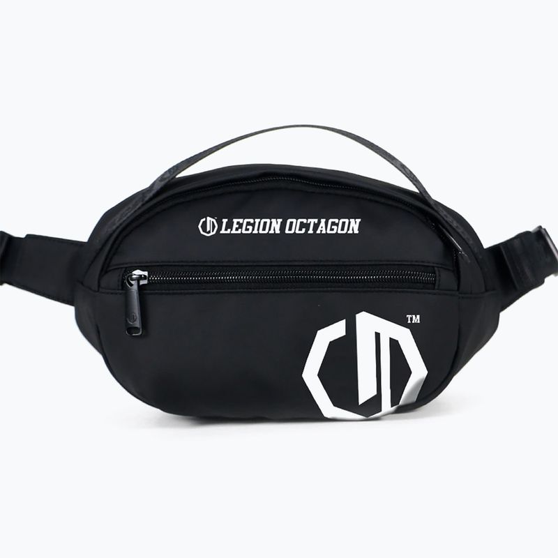 Чанта тип бананка Octagon Legion Siena black/white