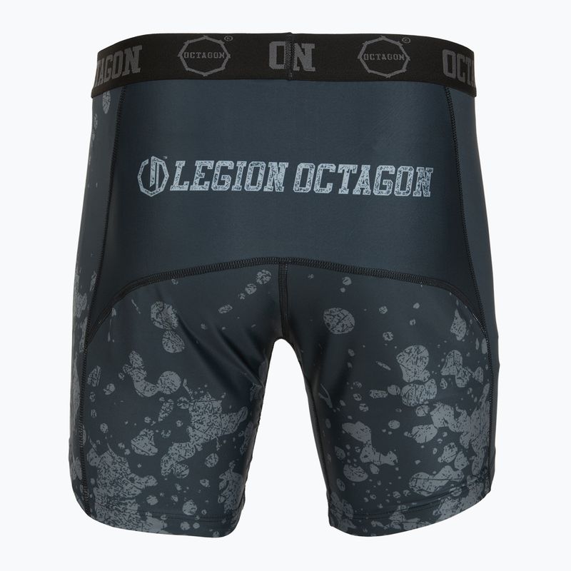 Мъжки тренировъчни шорти Octagon Legion Grunge black/grey 2