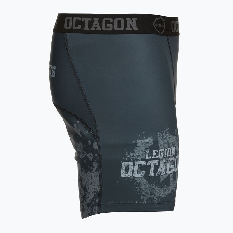 Мъжки тренировъчни шорти Octagon Legion Grunge black/grey 3