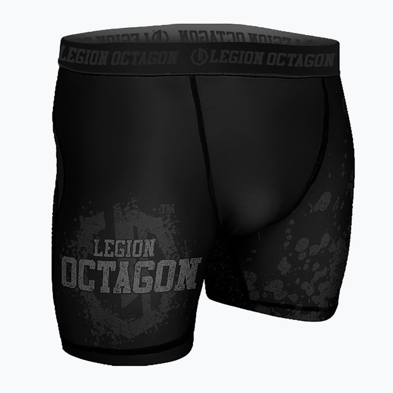 Мъжки тренировъчни шорти Octagon Legion Grunge black/grey 3