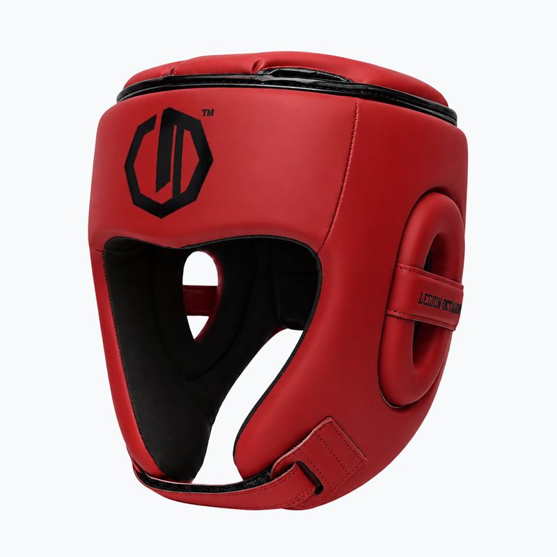 Боксова каска Octagon Legion Enforcer red 3