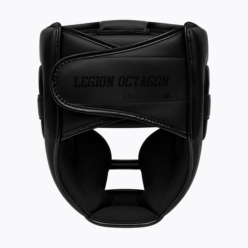 Боксова каска Octagon Legion Guardox 2w1 black 3