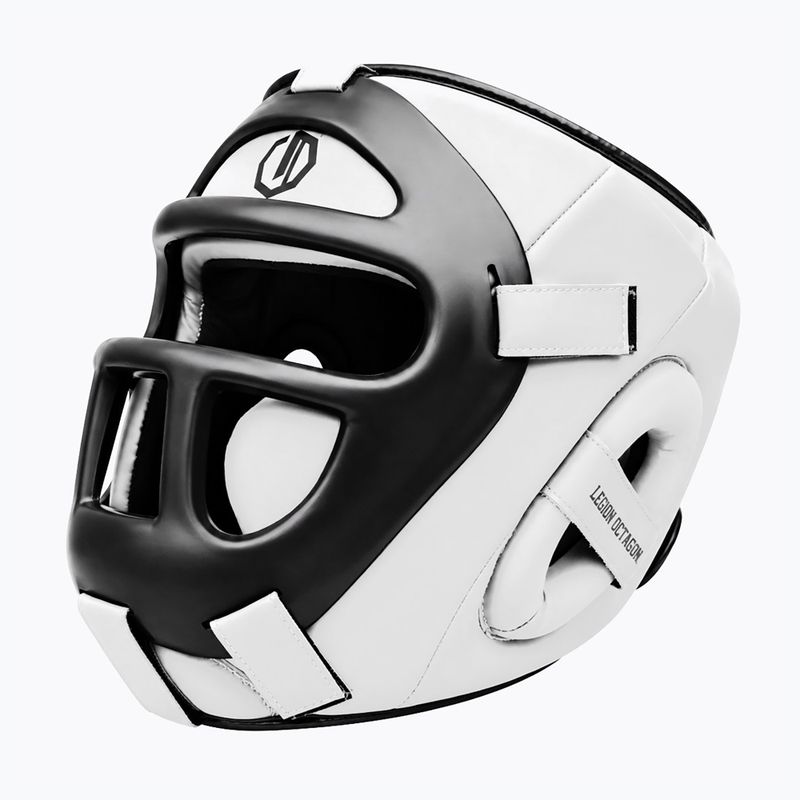 Боксова каска Octagon Legion Guardox 2w1 white 4