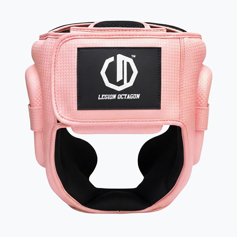 Боксова каска Octagon Legion Kevlar pink 3